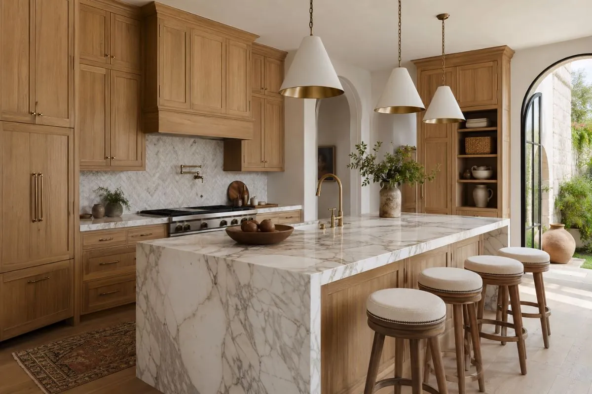 Cuisine sur-mesure conçue et installée par Trema Rénovation à Montpellier